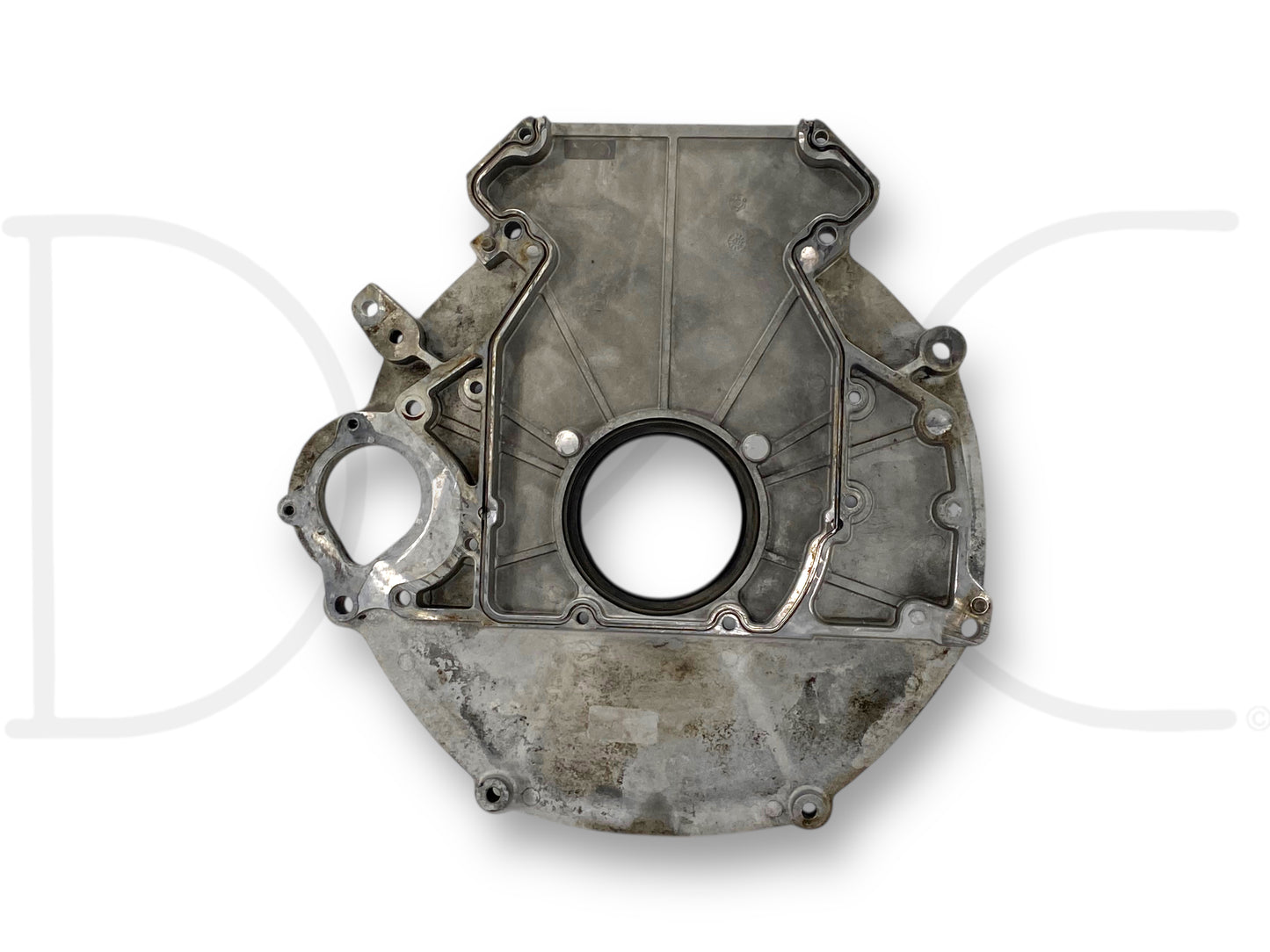 03-07 Ford F250 F350 6.0 ZF6 Manual Trans Rear Engine Adapter Plate 1838870C1