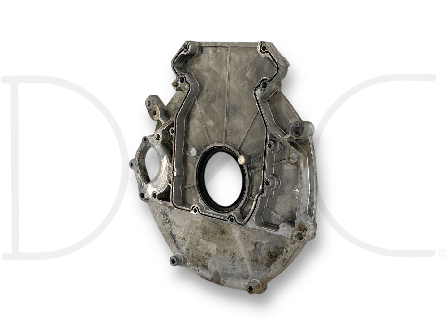 03-07 Ford F250 F350 6.0 ZF6 Manual Trans Rear Engine Adapter Plate 1838870C1