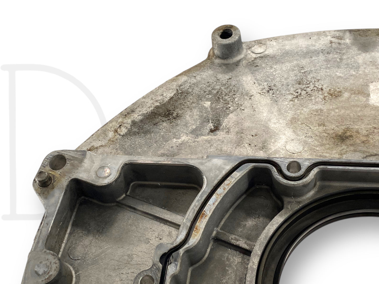 03-07 Ford F250 F350 6.0 ZF6 Manual Trans Rear Engine Adapter Plate 1838870C1