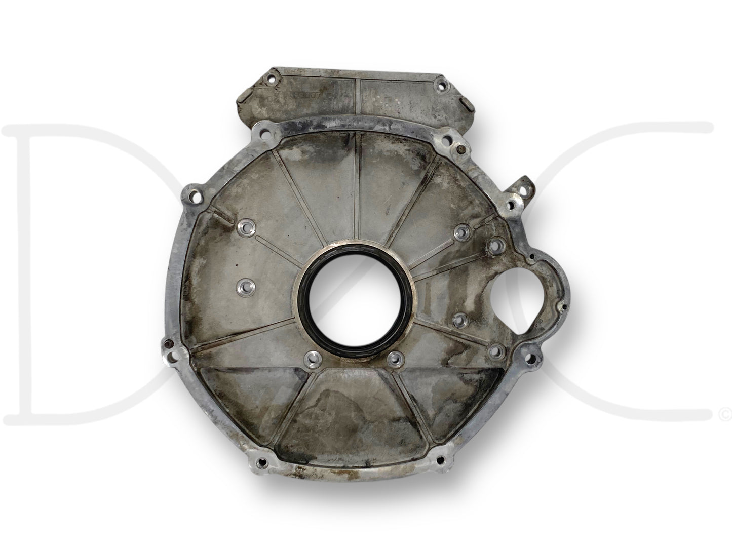 03-07 Ford F250 F350 6.0 ZF6 Manual Trans Rear Engine Adapter Plate 1838870C1