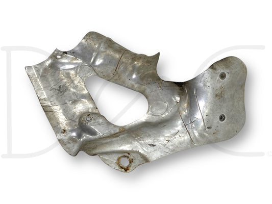 05-07 Ford F250 F350 6.0 6.0L Turbo Exhaust Y Up Pipe Heat Shield 1845556C92