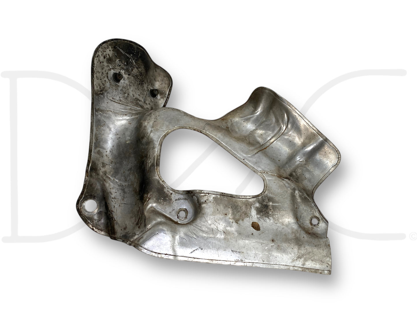 05-07 Ford F250 F350 6.0 6.0L Turbo Exhaust Y Up Pipe Heat Shield 1845556C92