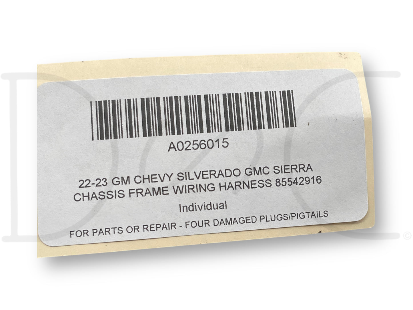 22-23 GM Chevy Silverado GMC Sierra Chassis Frame Wiring Harness 85542916