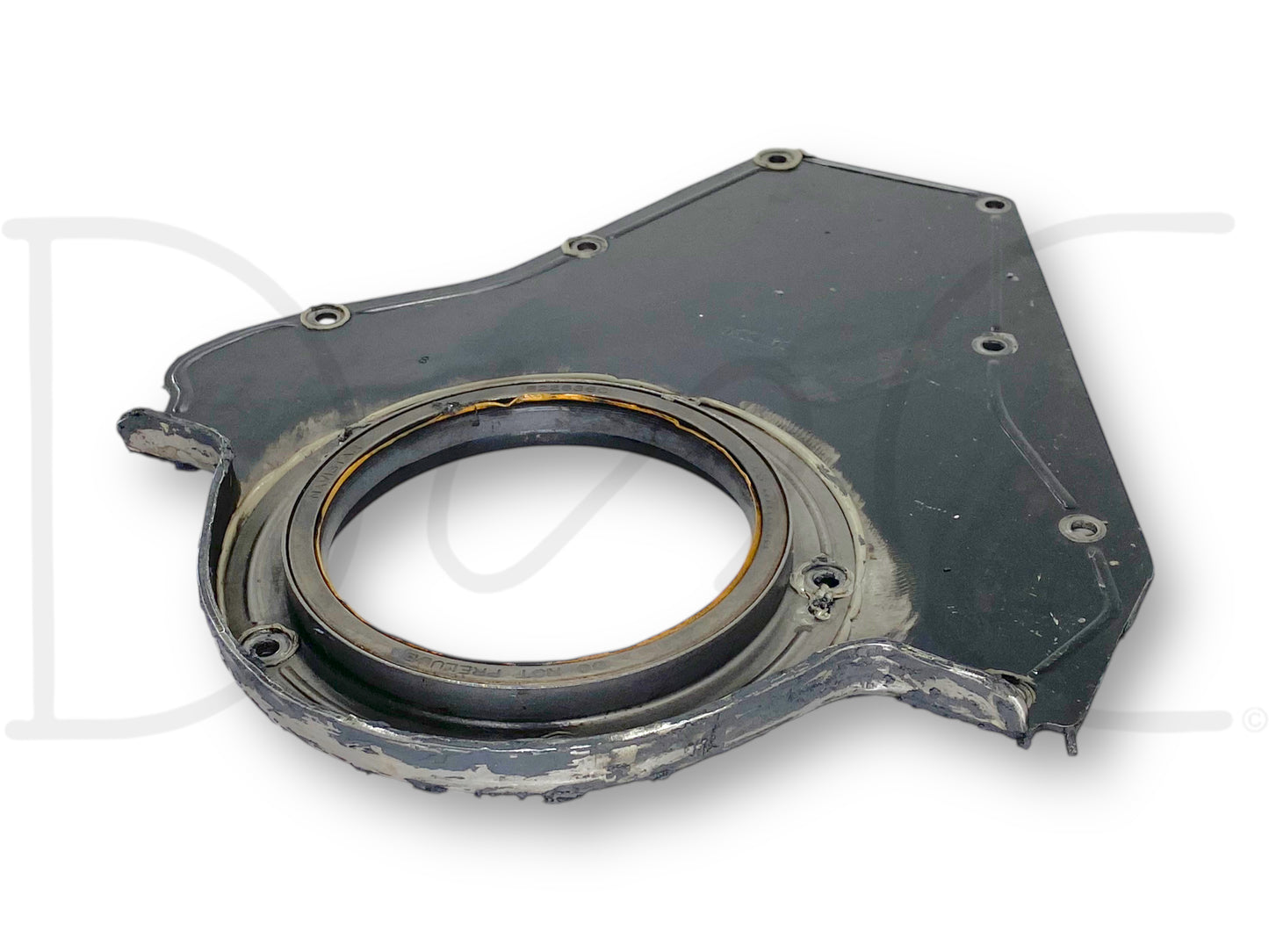 99-02 Ford F250 F350 7.3 7.3L Diesel Rear Main Seal Cover Housing Plate OE