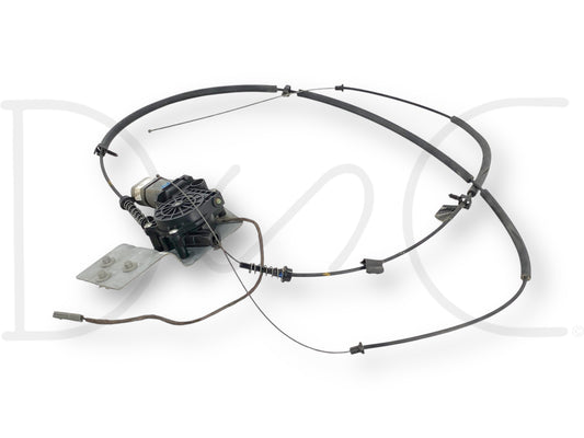 08-16 Ford F250 F350 Power Sliding Rear Back Window Motor Cable Assembly OEM, used in good condition with light wear, compatible with 2008-2016 Ford F-250, F-350, F-450, and F-550 trucks, includes wiring harness and motor components for Powerstroke Super Duty models.
