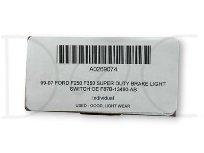 99-07 Ford F250 F350 Super Duty Brake Light Switch OE F87B-13480-AB