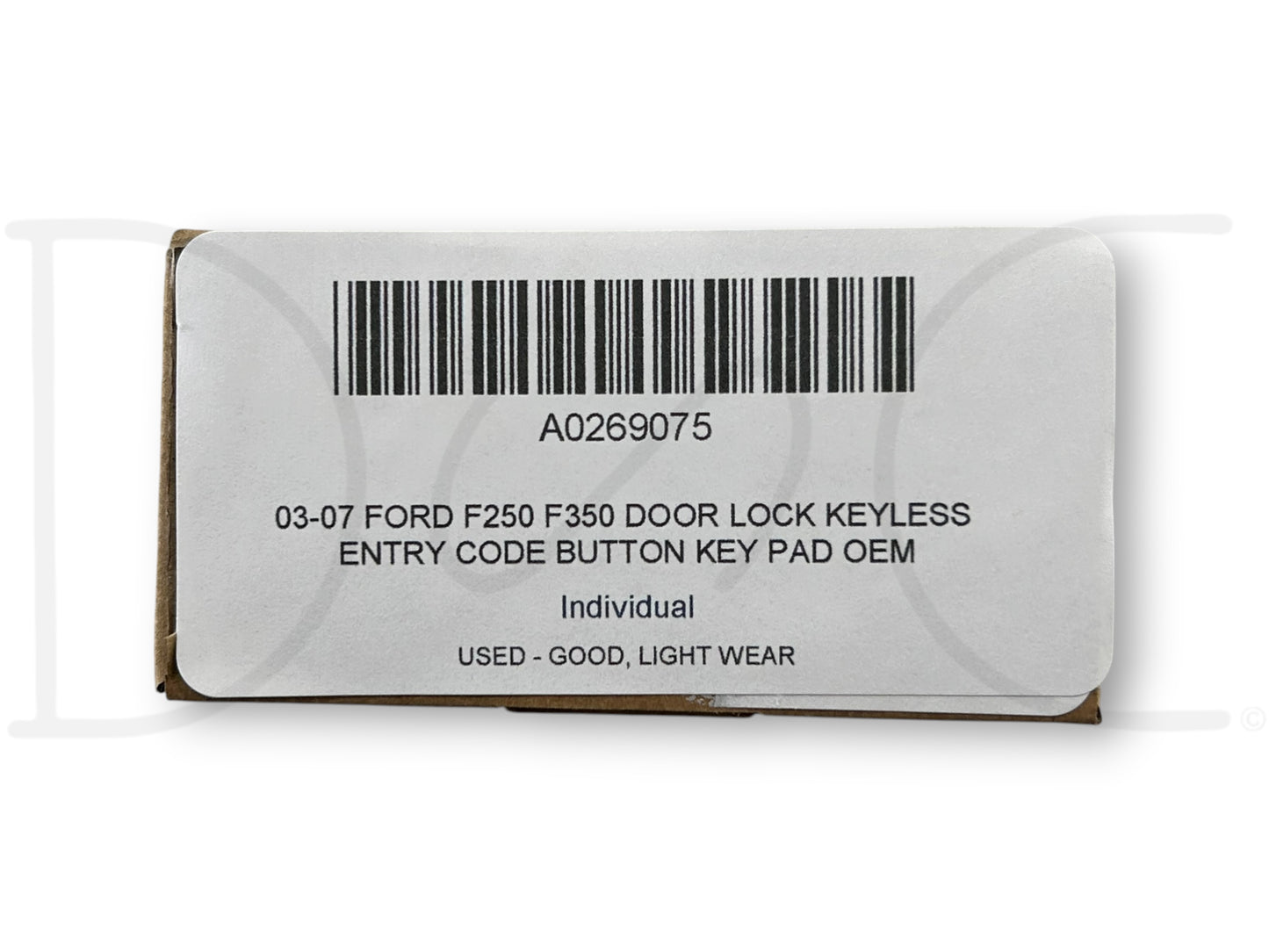 03-07 Ford F250 F350 Door Lock Keyless Entry Code Button Key Pad OEM