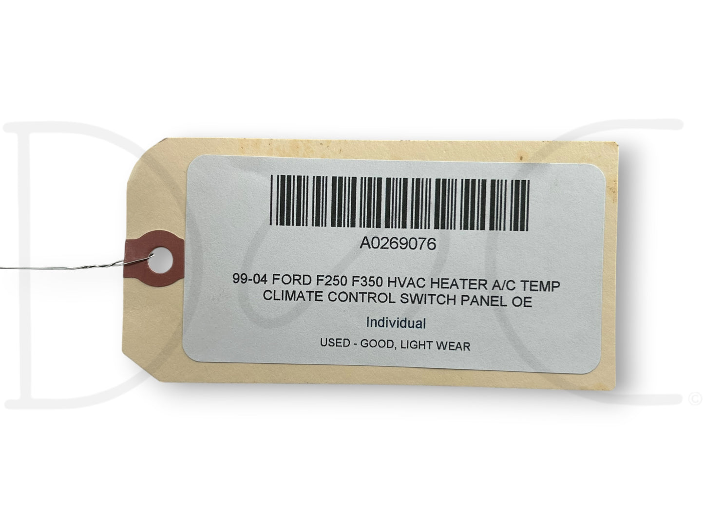 99-04 Ford F250 F350 HVAC Heater A/C Temp Climate Control Switch Panel OE