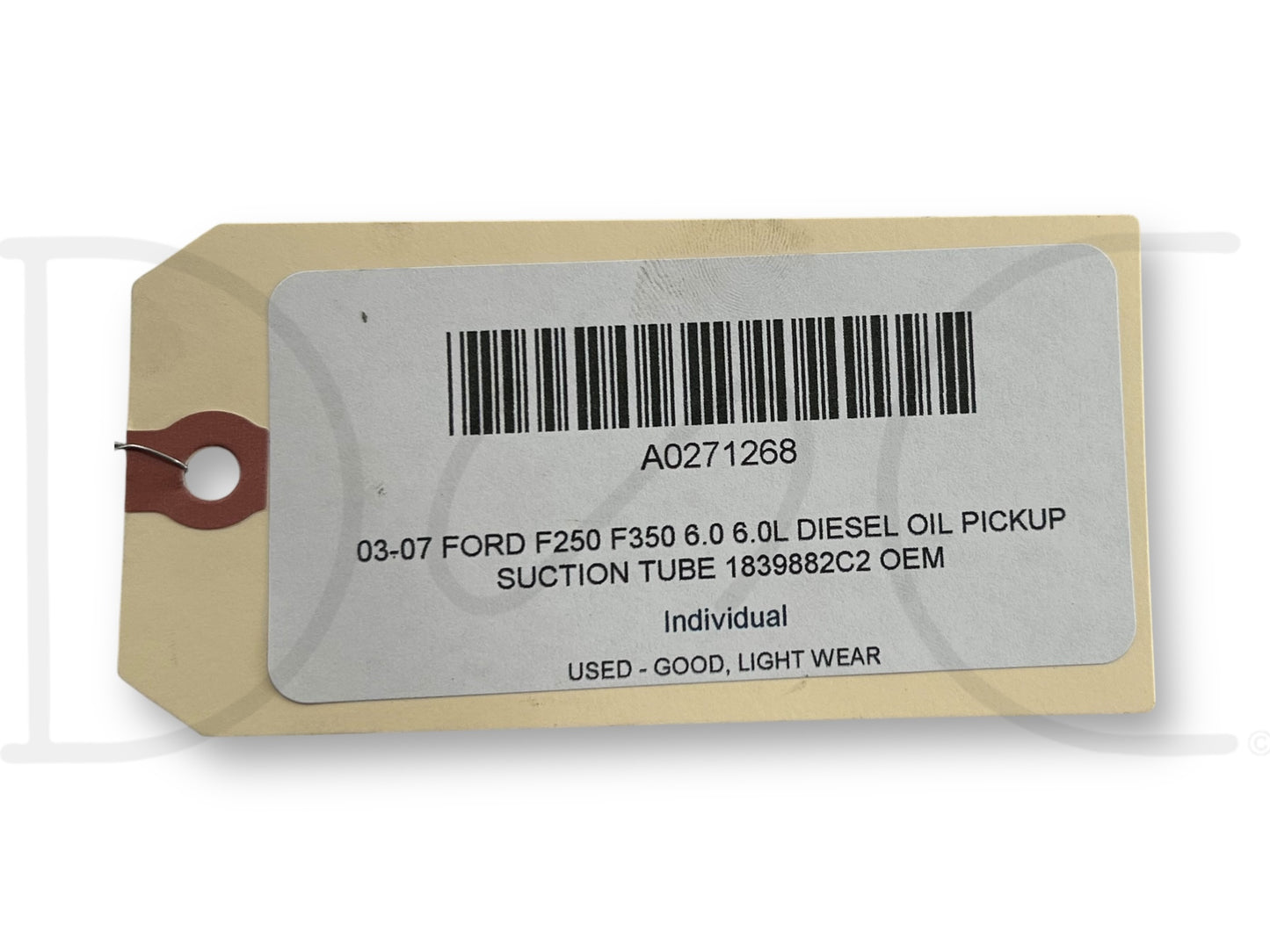 03-07 Ford F250 F350 6.0 6.0L Diesel Oil Pickup Suction Tube 1839882C2 OEM