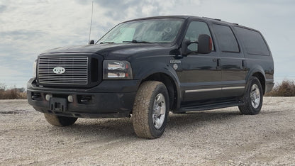 99-07 Ford F250 F350 Excursion Hood Ua Black