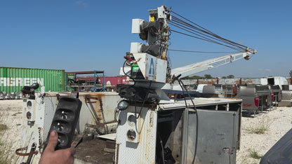 Auto Crane 6006E 17' Boom Electric Truck Mount Crane W/ Control Pendant