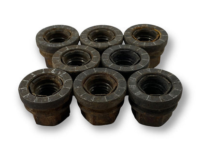 99-02 Ford F250 F350 Lug Nut Set Of 8 Coarse Thread Lug Nuts 21mm OE