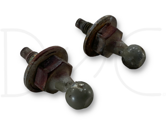 99-07 Ford F250 F350 Hood Strut Support Shock Ball Lower Stud Pair Set