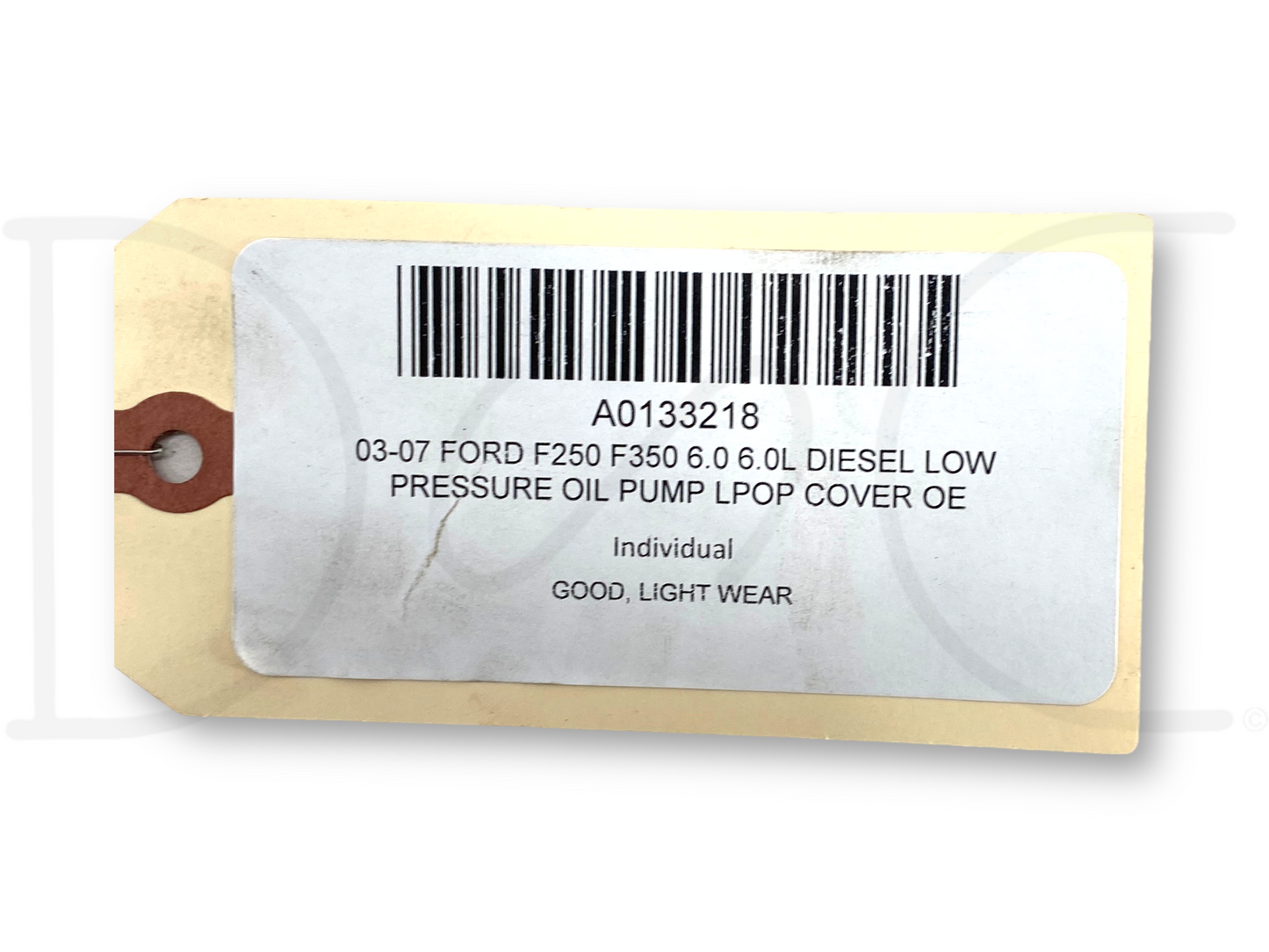 03-07 Ford F250 F350 6.0 6.0L Diesel Low Pressure Oil Pump Lpop Cover OE