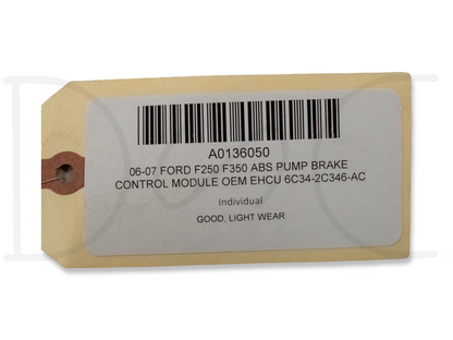 05-07 Ford F250 F350 ABS Pump Brake Control Module OEM Ehcu 6C34-2C346-Ac