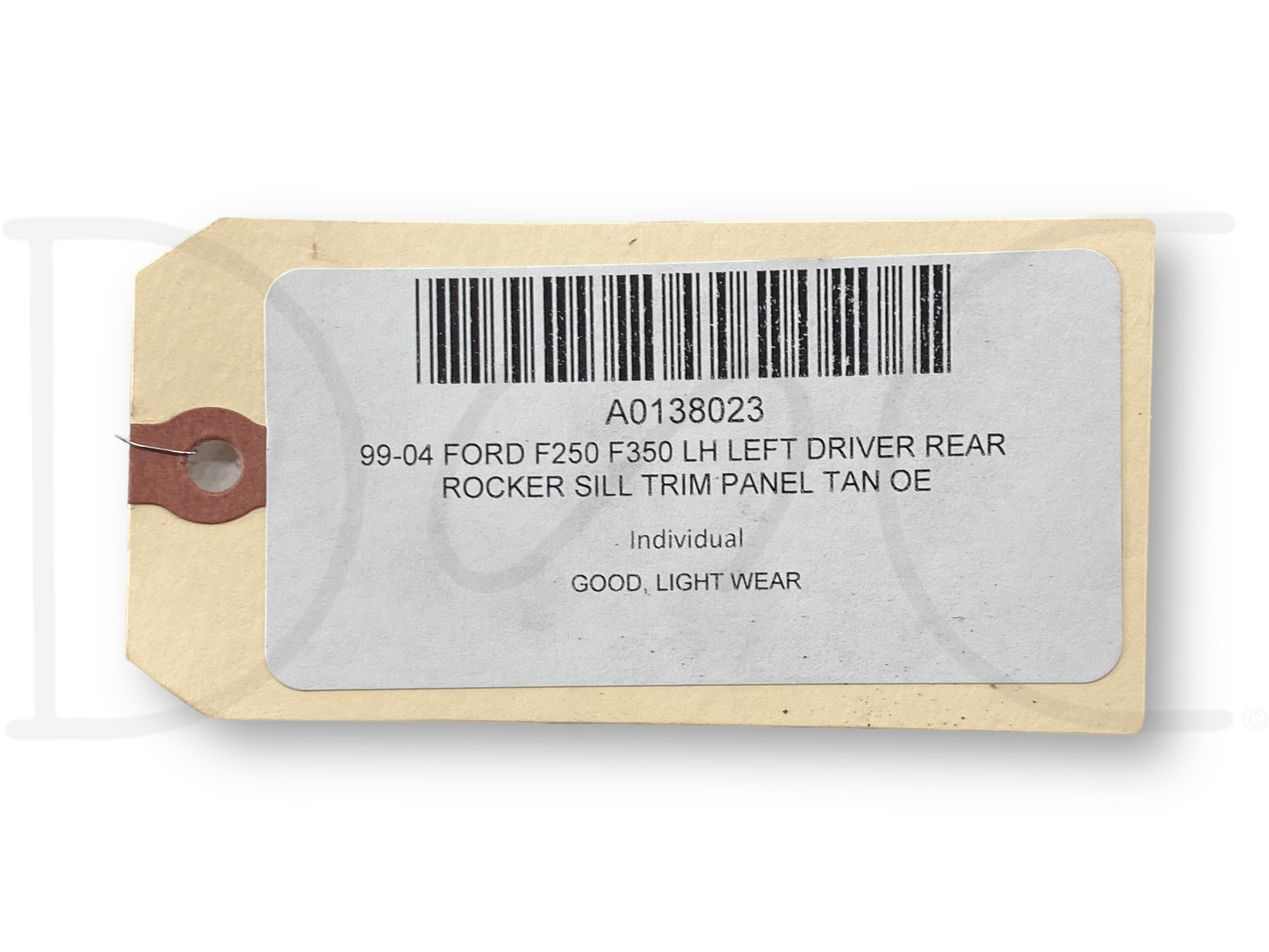 99-04 Ford F250 F350 Lh Left Driver Rear Rocker Sill Trim Panel Tan Oe