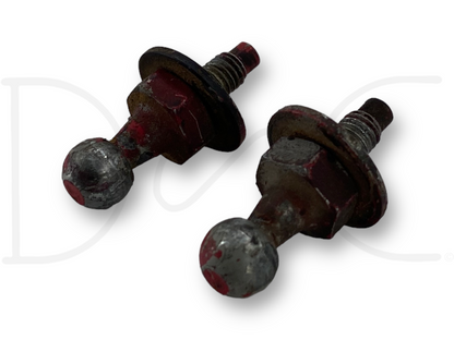 99-07 Ford F250 F350 Hood Strut Support Shock Ball Lower Stud Pair Set