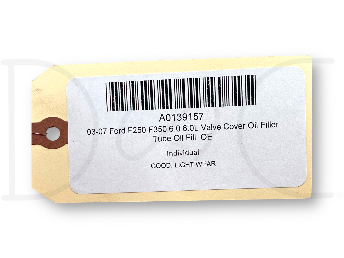 03-07 Ford F250 F350 6.0 6.0L Valve Cover Oil Filler Tube Oil Fill  OE