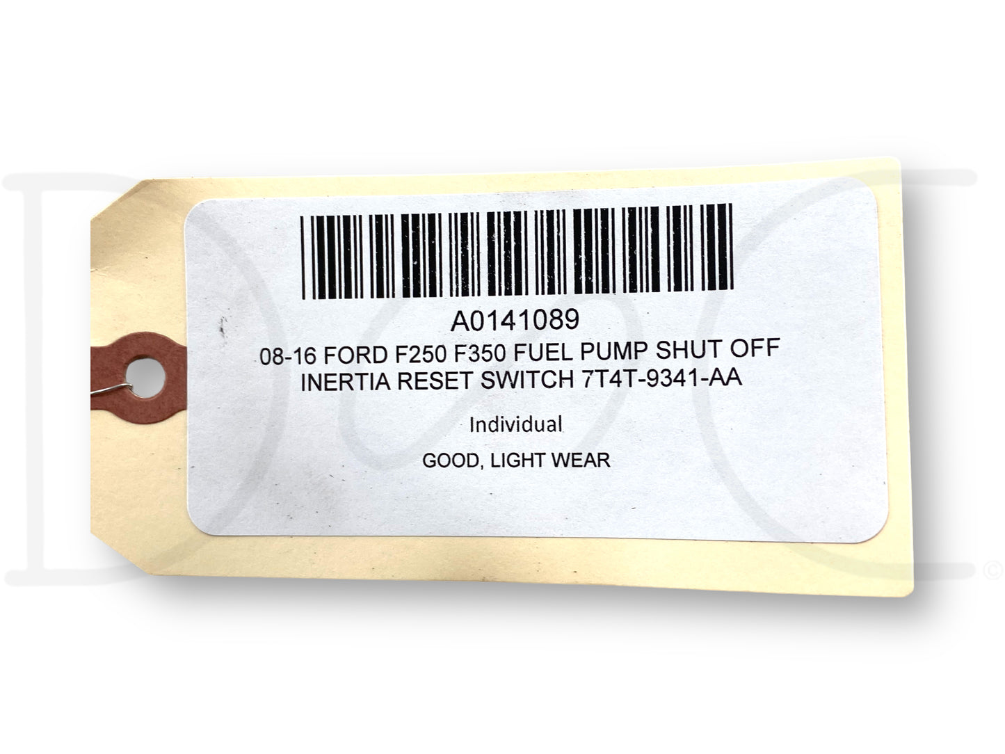 08-16 Ford F250 F350 Fuel Pump Shut Off Inertia Reset Switch 7T4T-9341-Aa