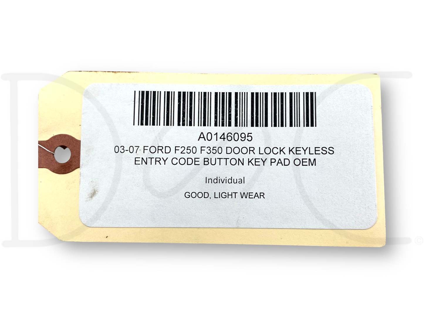 03-07 Ford F250 F350 Door Lock Keyless Entry Code Button Key Pad OEM