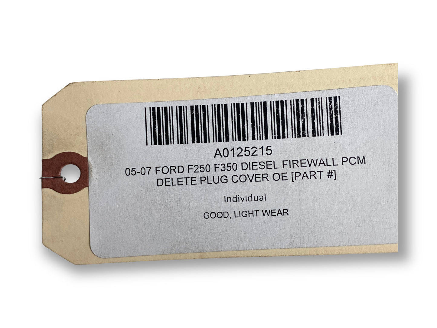 05-07 Ford F250 F350 Diesel Firewall PCM Plug Cover OE