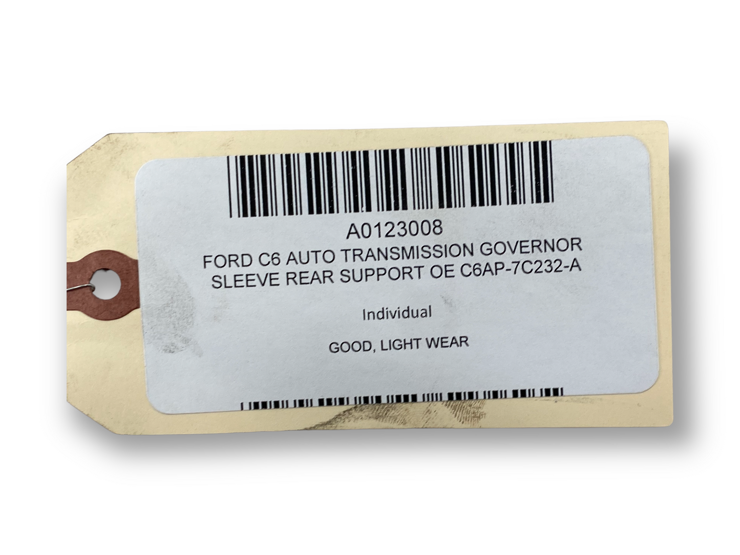 Ford C6 Auto Transmission Governor Sleeve Rear Support OE C6AP-7C232-A