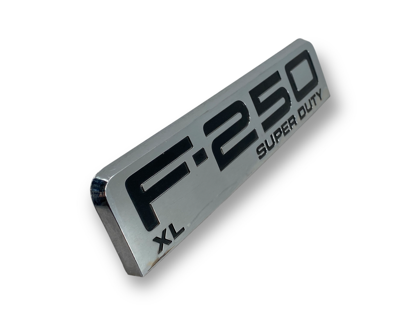08-10 F250 F-250 XL Super Duty Fender Badge Emblem Plate OEM