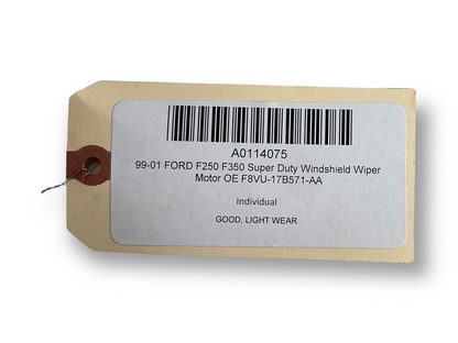 99-01 Ford F250 F350 Super Duty Windshield Wiper Motor OE F8VU-17B571-AA