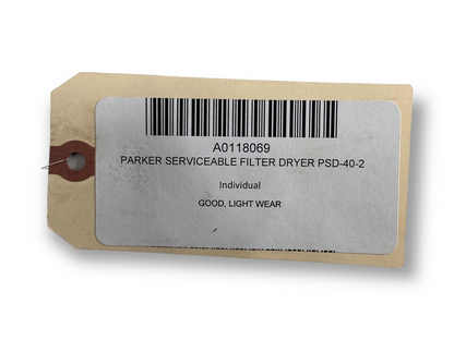 Parker Serviceable Filter Dryer PSD-40-2