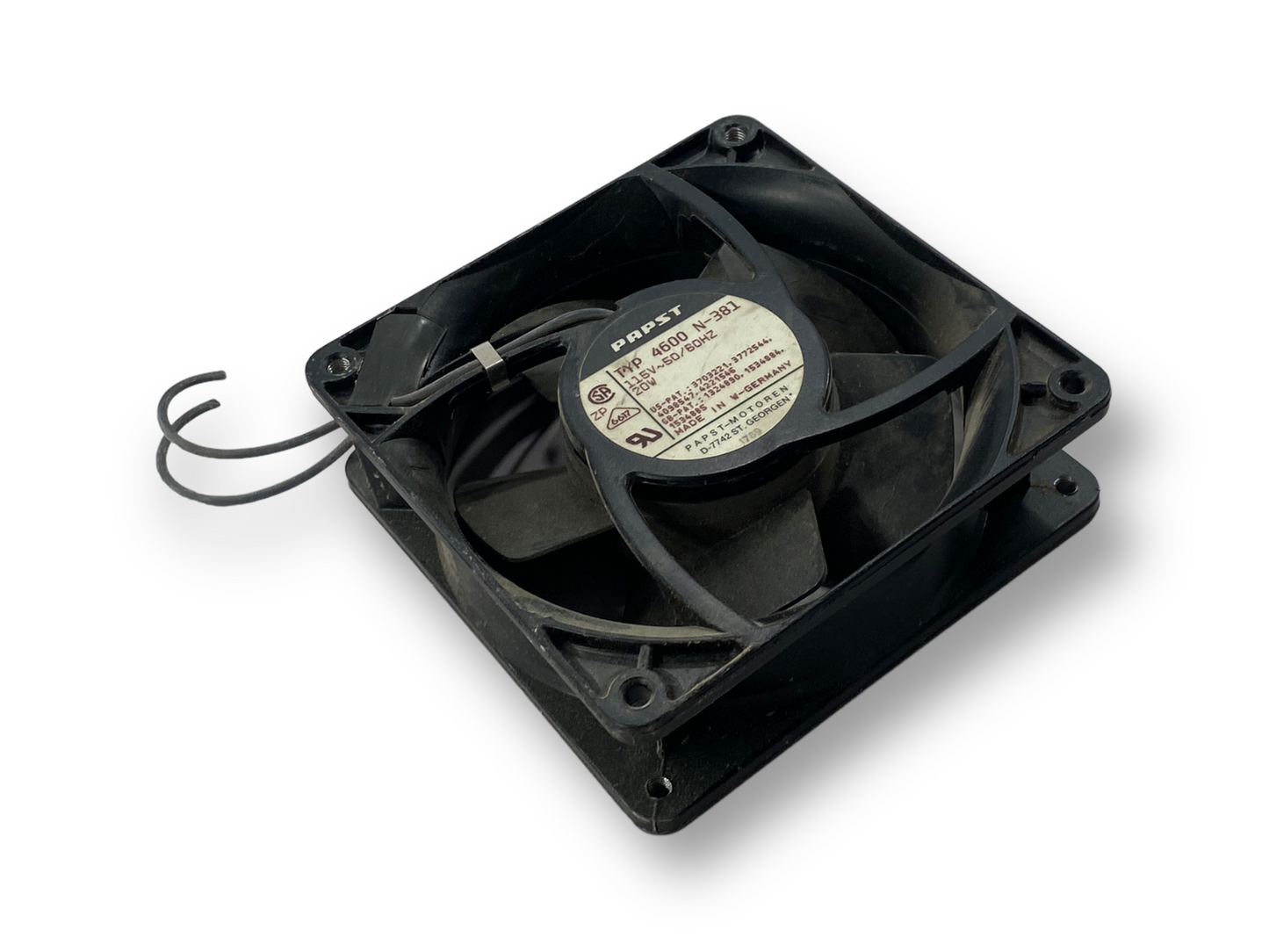 PAPST 4600 N-381 Cooling Fan 115V 50/60Hz 20W