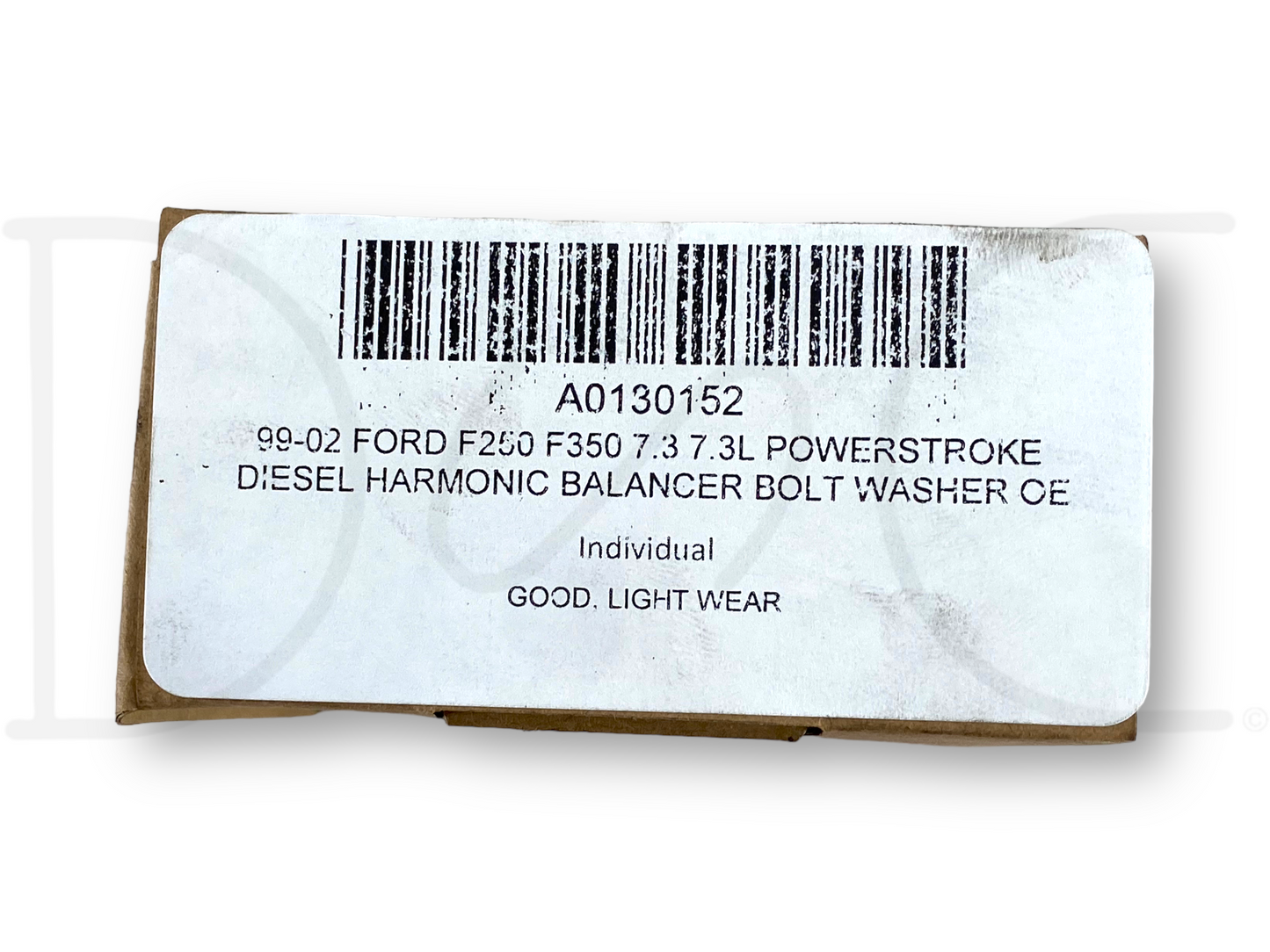 99-02 Ford F250 F350 7.3 7.3L Powerstroke Diesel Harmonic Balancer Bolt Washer OE