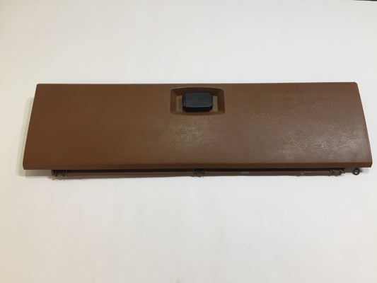 80-86 F100 F150 F250 F350 Bronco Glove Box Lid Door Brown OEM