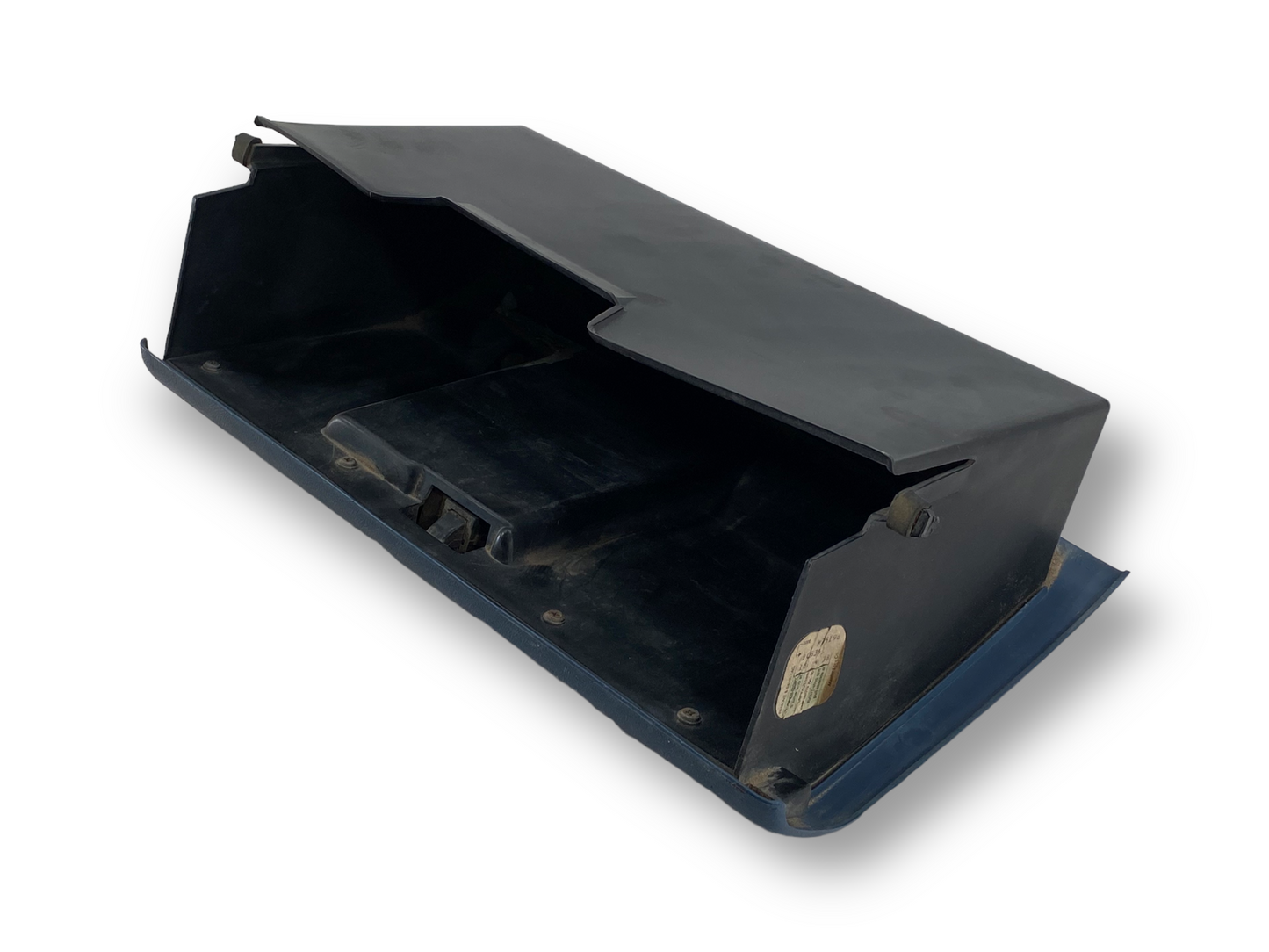 94-97 Ford F250 F350 Dash Glove Box Storage Bin Compartment Blue OE