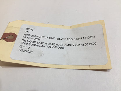 1988-1998 Chevy GMC Silverado Sierra Hood Latch OEM