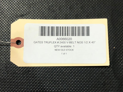 Gates Truflex # 2400 V-Belt NOS 1/2 X 40"