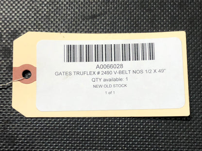 Gates Truflex # 2490 V-Belt NOS 1/2 X 49"