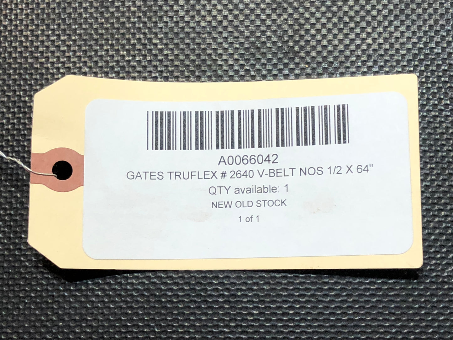 Gates Truflex # 2640 V-Belt NOS 1/2 X 64"