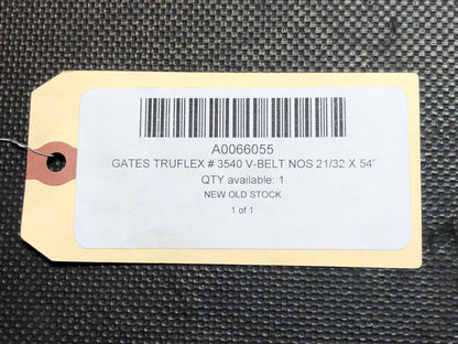 Gates Truflex # 3540 V-Belt NOS 21/32 X 54"