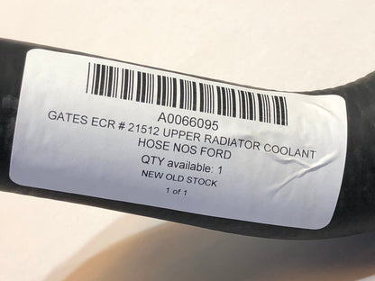 Gates ECR # 21512 Upper Radiator Coolant Hose NOS Ford