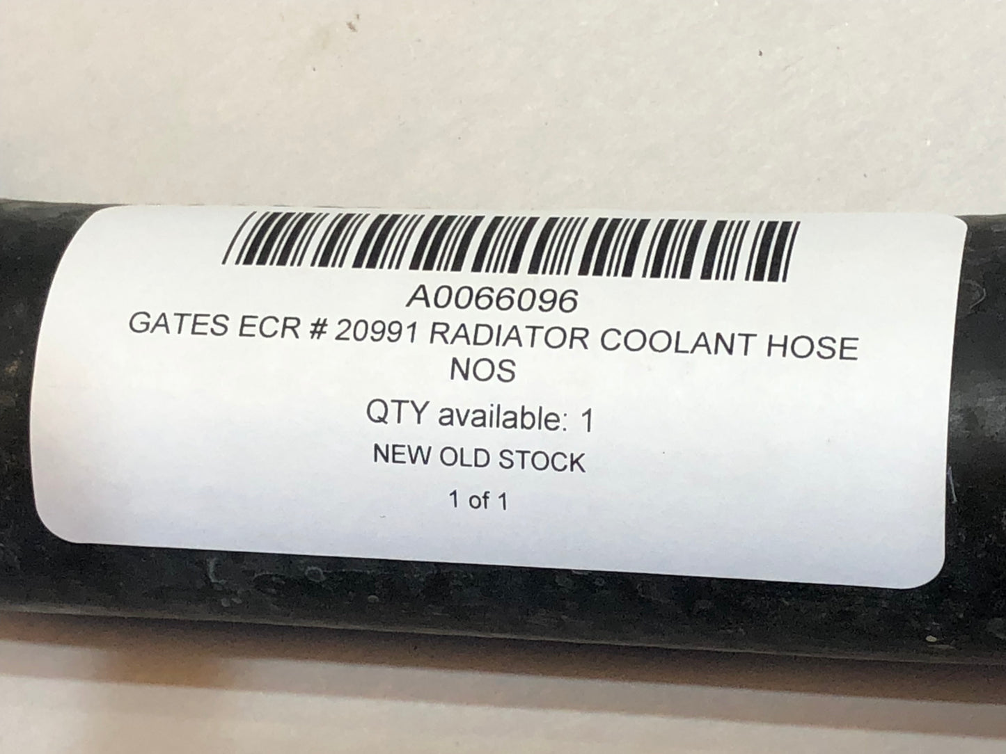 Gates ECR # 20991 Radiator Coolant Hose NOS