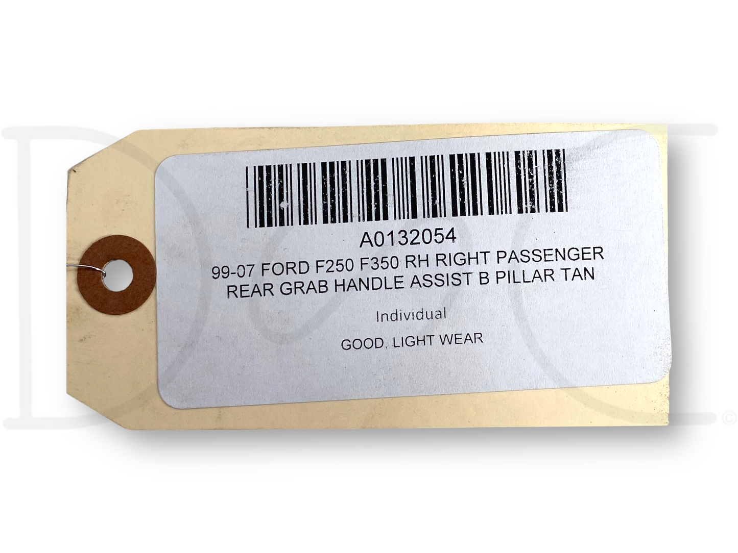 99-07 Ford F250 F350 RH Right Passenger Rear Grab Handle Assist B Pillar Tan