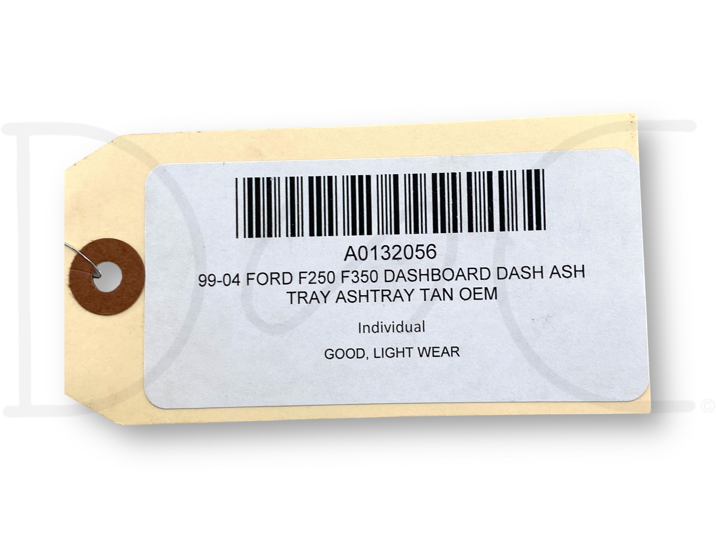 99-04 Ford F250 F350 Dashboard Dash Ash Tray Ashtray Tan OEM