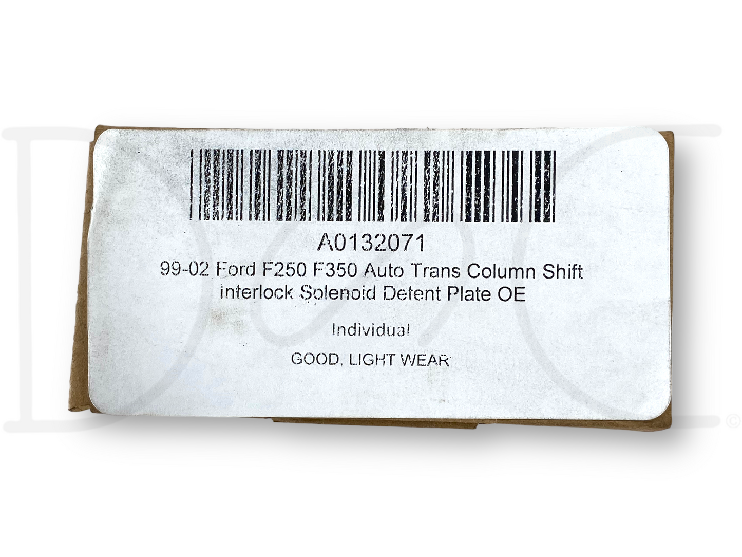 99-07 Ford F250 F350 Auto Trans Column Shift Interlock Solenoid Detent Plate OE