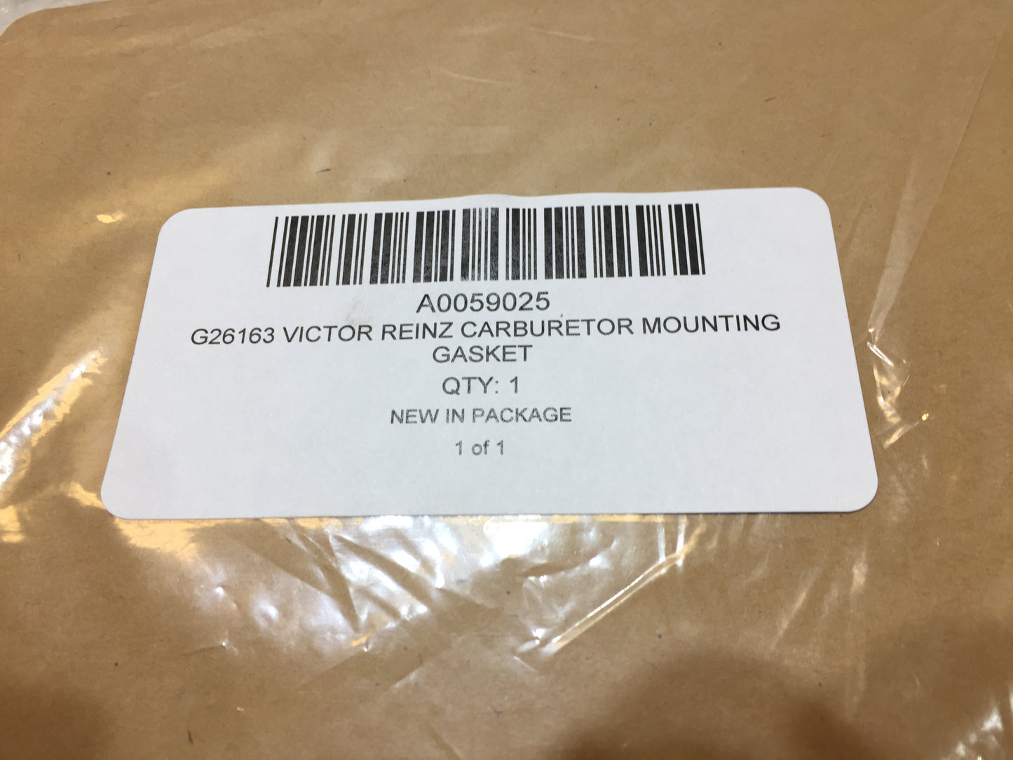 G26163 Victor Reinz Carburetor Mounting Gasket