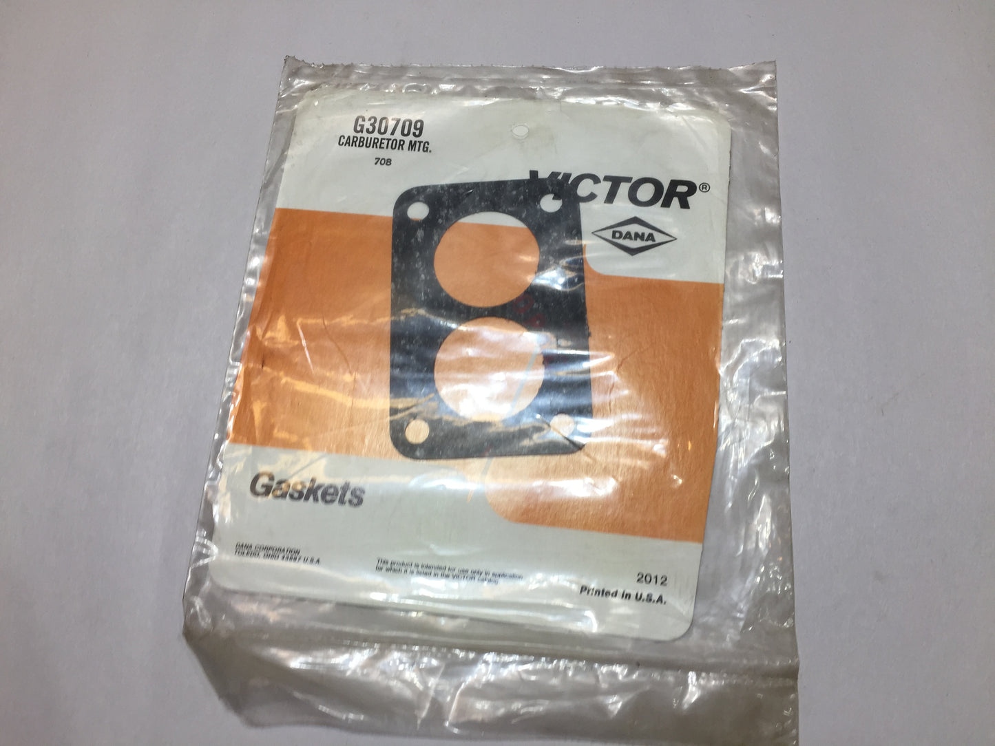 G30709 Victor Dana Carburetor Mounting Gasket