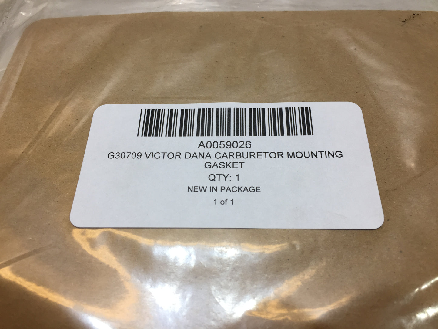 G30709 Victor Dana Carburetor Mounting Gasket