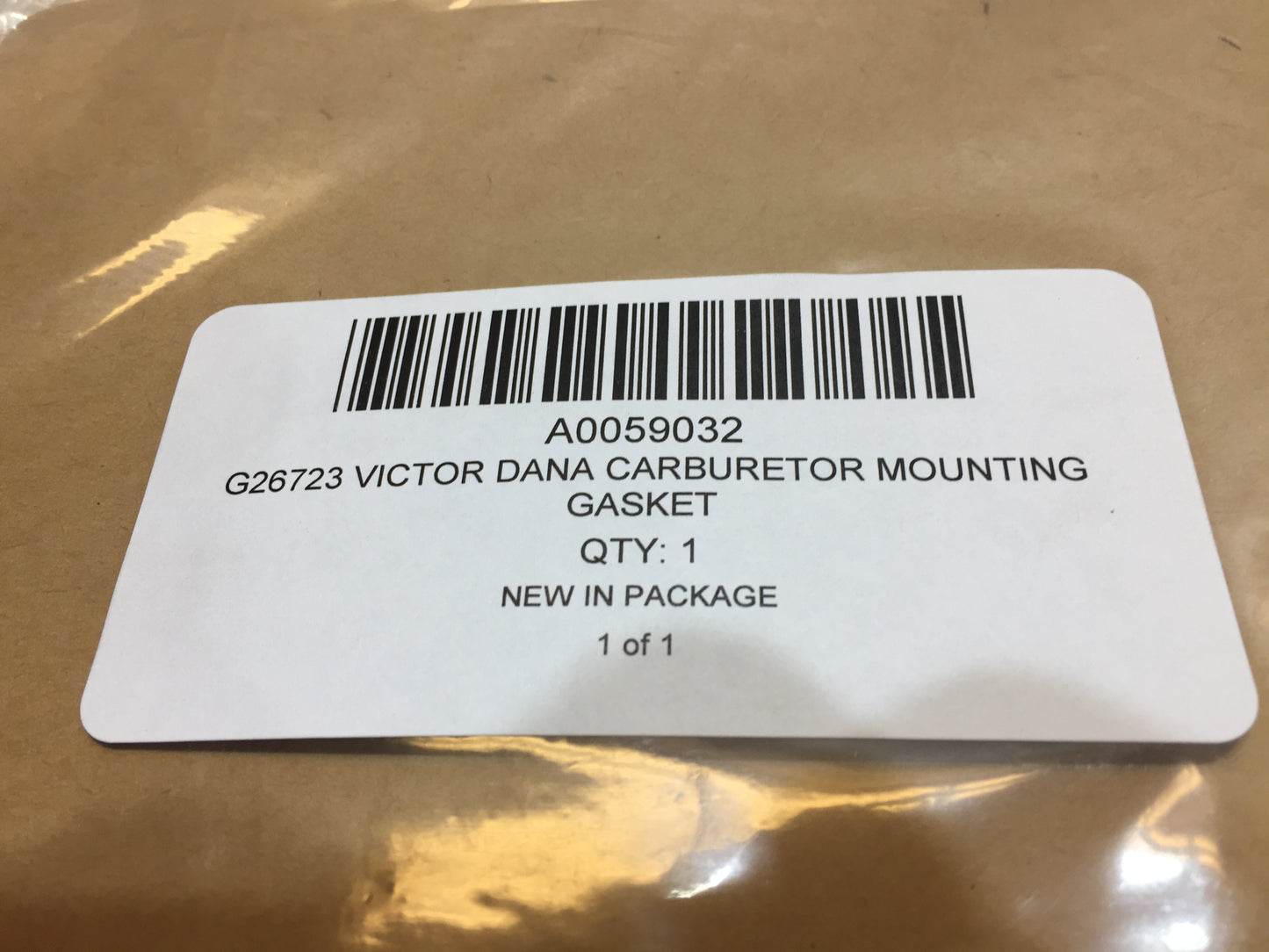 G26723 Victor Dana Carburetor Mounting Gasket