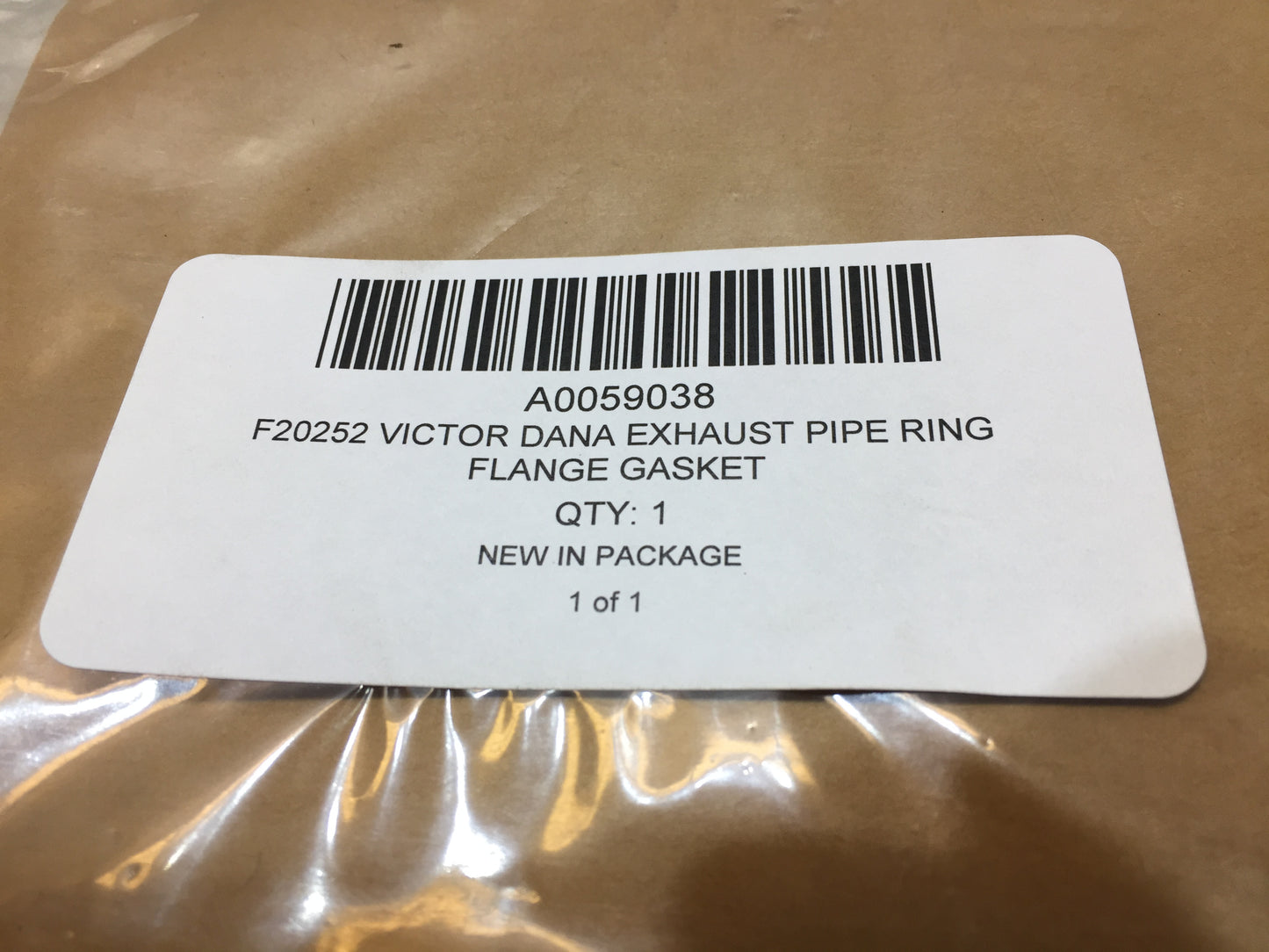 F20252 Victor Dana Exhaust Pipe Ring Flange Gasket