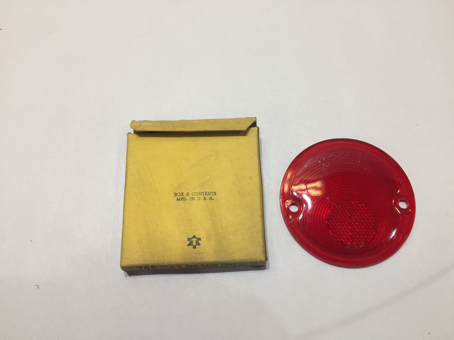 1954-55 Chevy Truck Stop Tail Light Lens Glo-Brite