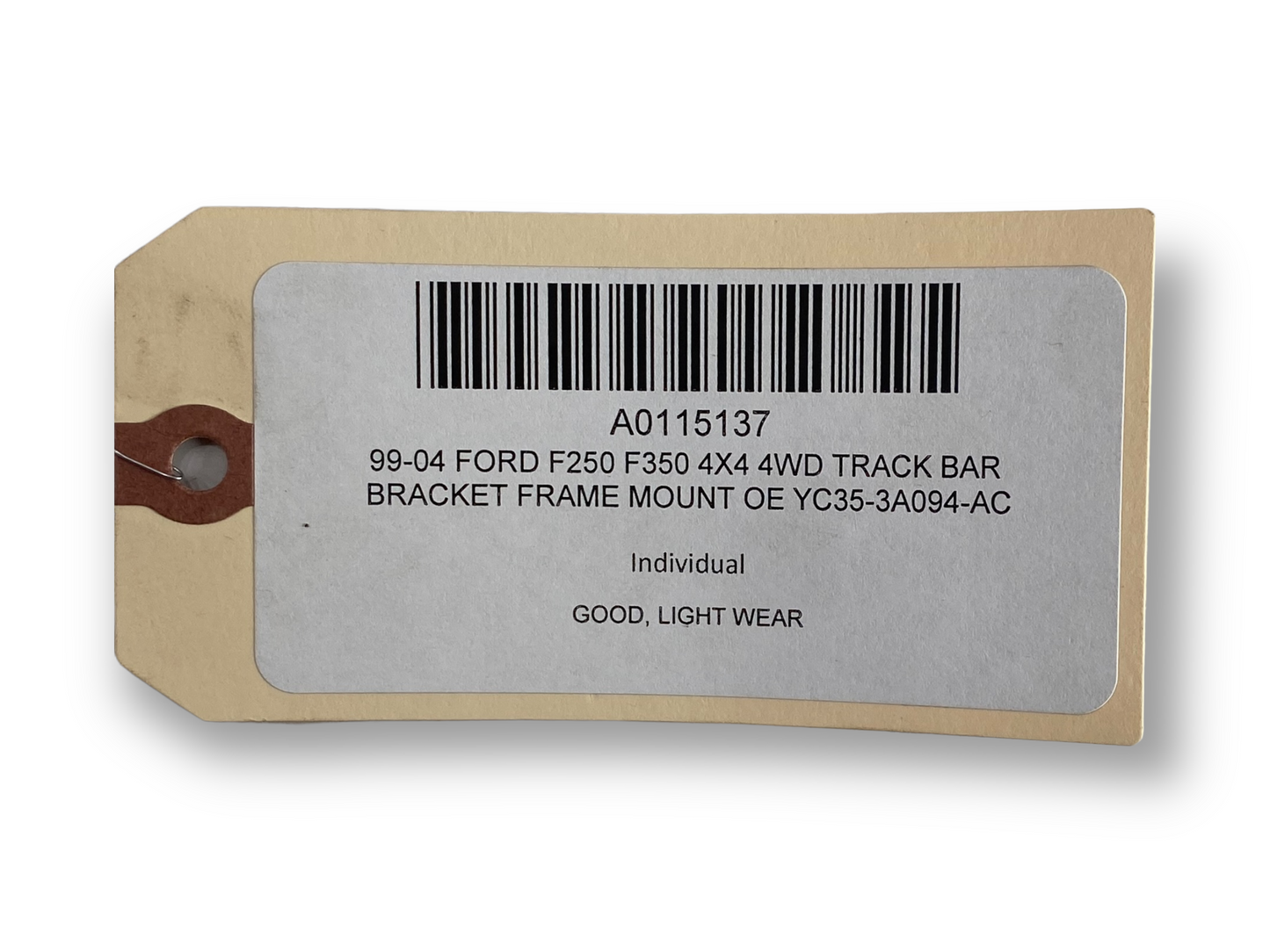 99-04 Ford F250 F350 4X4 4WD Track Bar Bracket Frame Mount OE YC35-3A094-AC